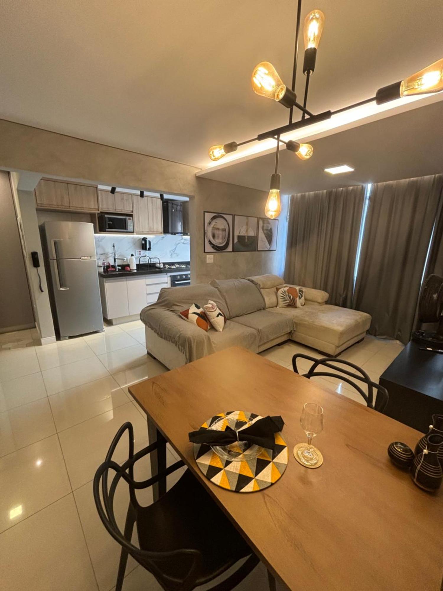Apto Aconchegante Vista Mar E Estac Conveniado - Praia Sao Vicente 客房 照片
